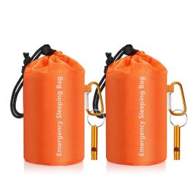 First-aid Sleeping Bag Insulation Mat (Option: Double orange-150x210)
